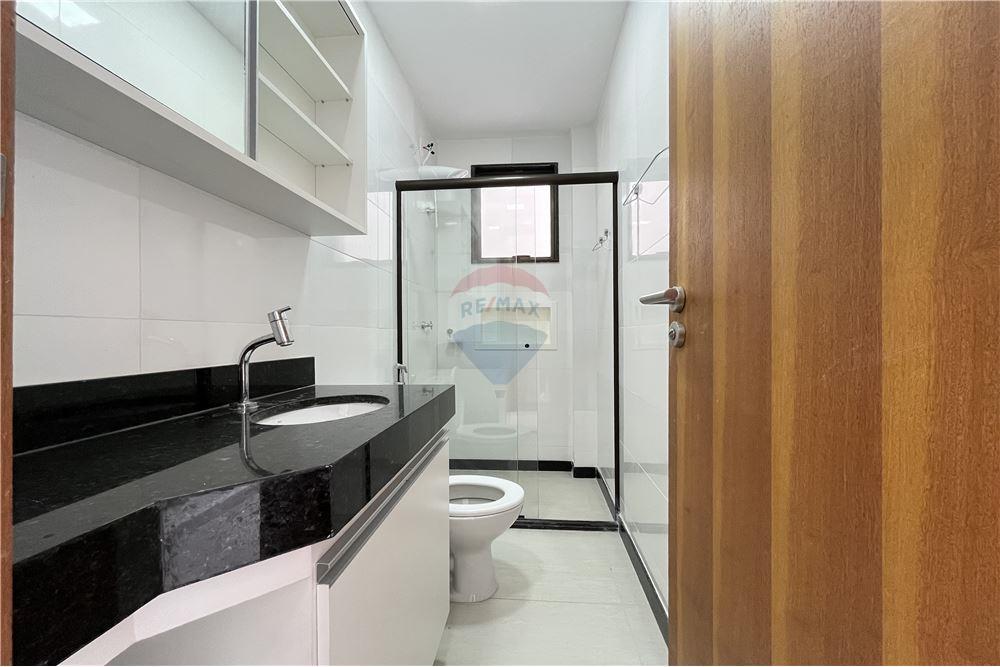 Apartamento - Alugar - Juiz de Fora , Minas Gerais - banheiro da suite - Banheiro - 860501002-161