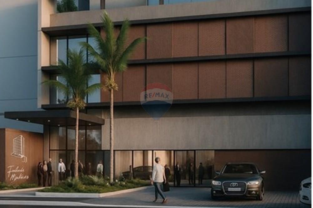 Apartamento - Venda - Juiz de Fora , Minas Gerais - Fachada Moderna ao Entardecer-convertido-de-png.jpeg - Fachada - 860431007-354