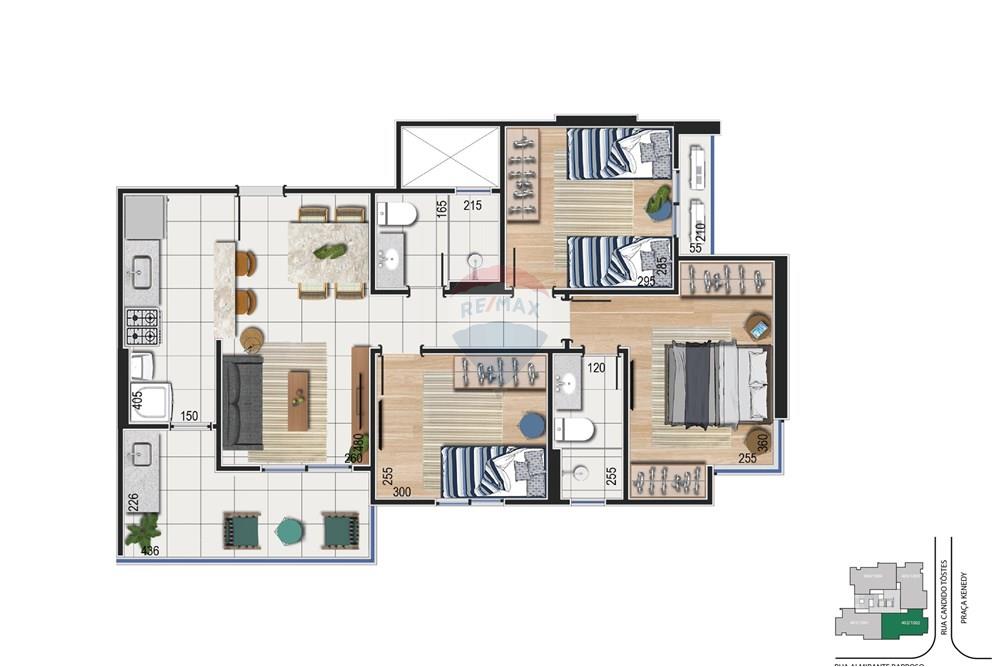 Apartamento - Venda - Juiz de Fora , Minas Gerais - Humanizadas Tipo-03.jpg - 860321018-121