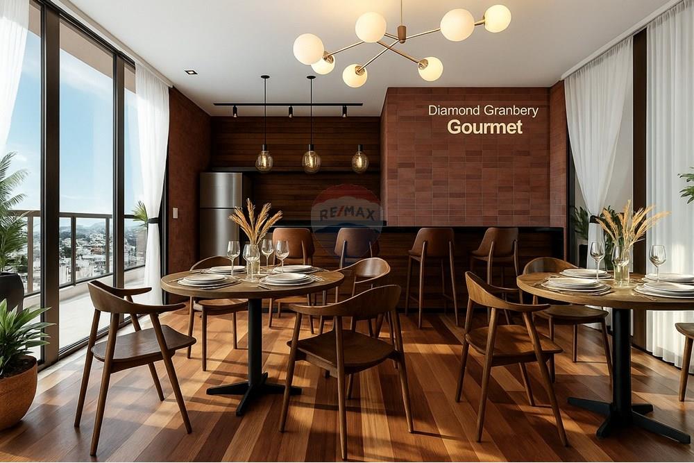 Apartamento - Venda - Juiz de Fora , Minas Gerais - Restaurante Diamond Cranbery Gourmet-convertido-de-png.jpeg - Área Gourmet - 860431007-354