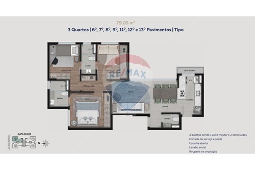 Venda-Apartamento-Luxemburgo , Belo Horizonte , Minas Gerais , 30380435-870241154-31