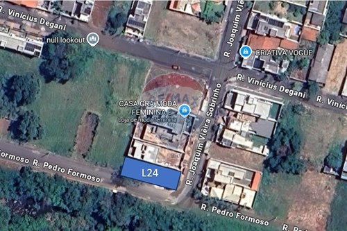 Venda-Terreno-Rua Pedro Formoso , L24  - Esquina com Rua Joaquim Vieira  - Vigilato Pereira , Uberlândia , Minas Gerais , 38408-628-870381023-17