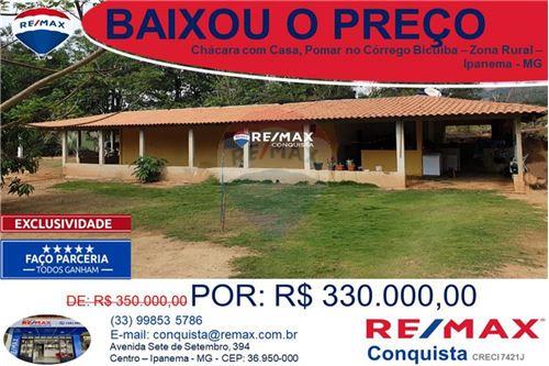 Venda-Terreno-Corrego Bicuiba , 0  - Corrego Bicuiba  - Centro , Ipanema , Minas Gerais , 36950-000-870451001-26