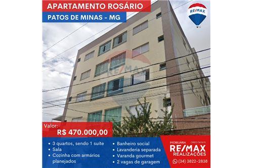 Venda-Apartamento-Araguari , 74  - Rosário , Patos de Minas , Minas Gerais , 38701016-870631004-14