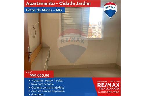 Venda-Apartamento-Avenida Olyntho da Rocha Filgueira , 120  - Cidade Jardim , Patos de Minas , Minas Gerais , 38705-218-870631012-38