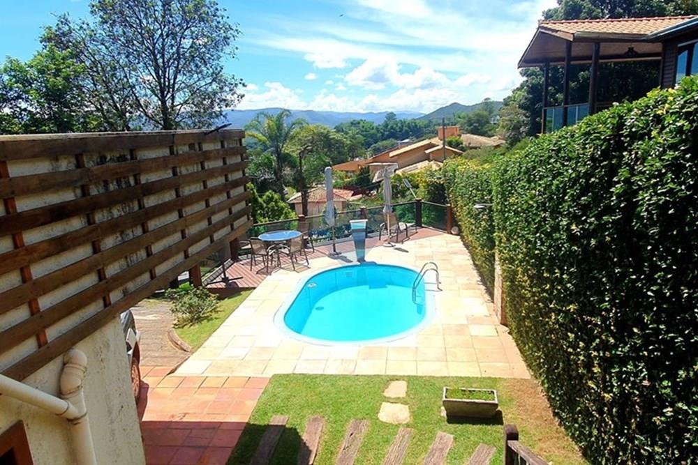 Casa de Condomínio - Venda - Nova Lima , Minas Gerais - Foto casa lateral deck e piscina.jpeg - 870241097-27