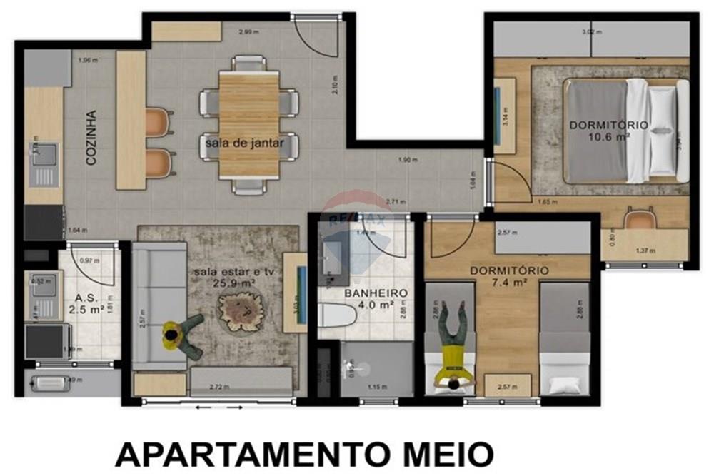Apartamento - Venda - Passos , Minas Gerais - TORRES TIPO 2.jpeg - 870731001-80
