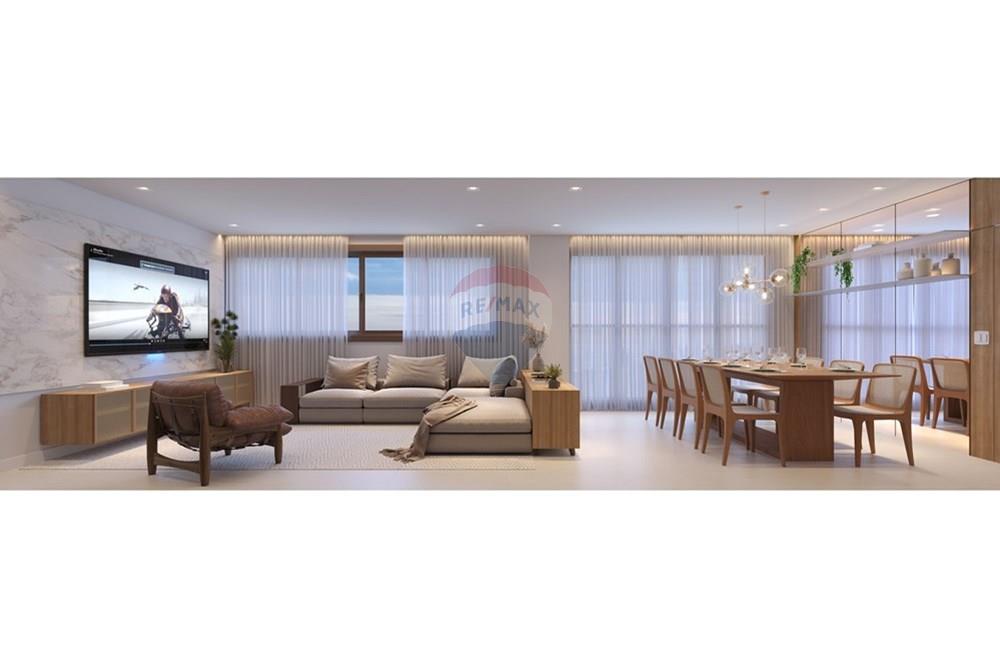 Apartamento - Venda - Belo Horizonte , Minas Gerais - L093-P02-01-Sala de estar e jantar A-Apto tipo-T04.jpg - 870421024-193