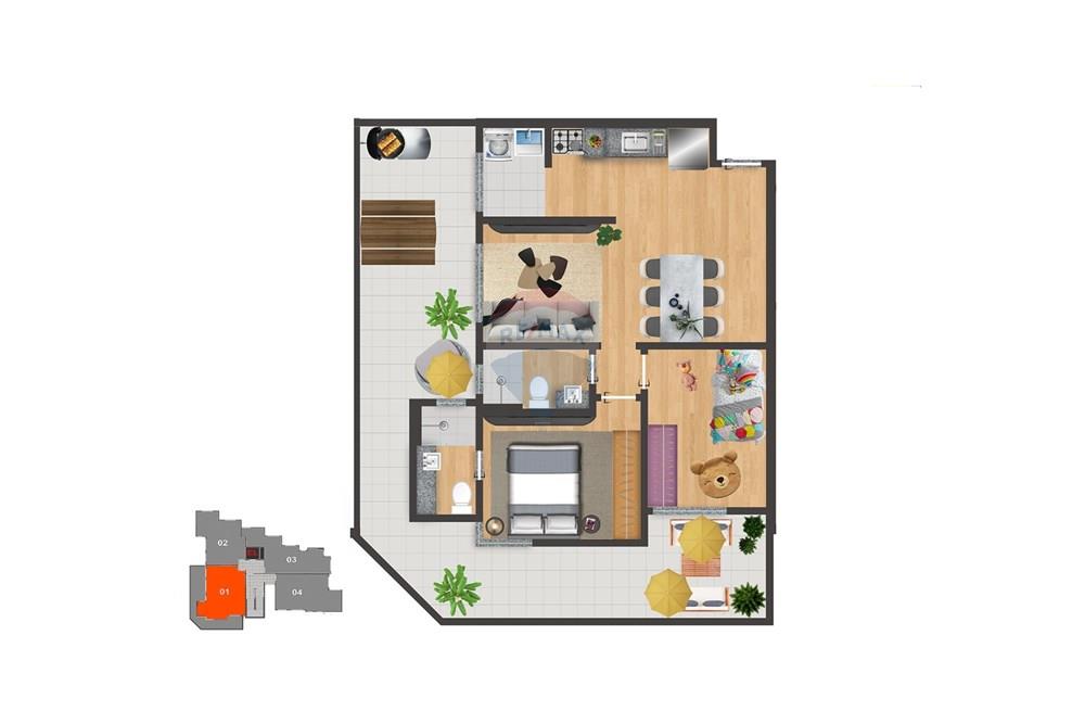 Apartamento - Venda - Sabará , Minas Gerais - planta area privativa.jpeg - 870751020-3