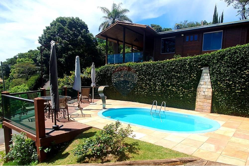 Casa de Condomínio - Venda - Nova Lima , Minas Gerais - Foto casa frente deck e piscina 1.jpeg - 870241097-27