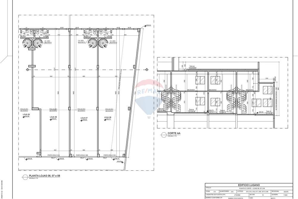 Ponto Comercial/ Loja - Alugar - Belo Horizonte , Minas Gerais - LOJAS 06 07 08 - Com Mezanino_page-0001 (1).jpg - 870251062-65