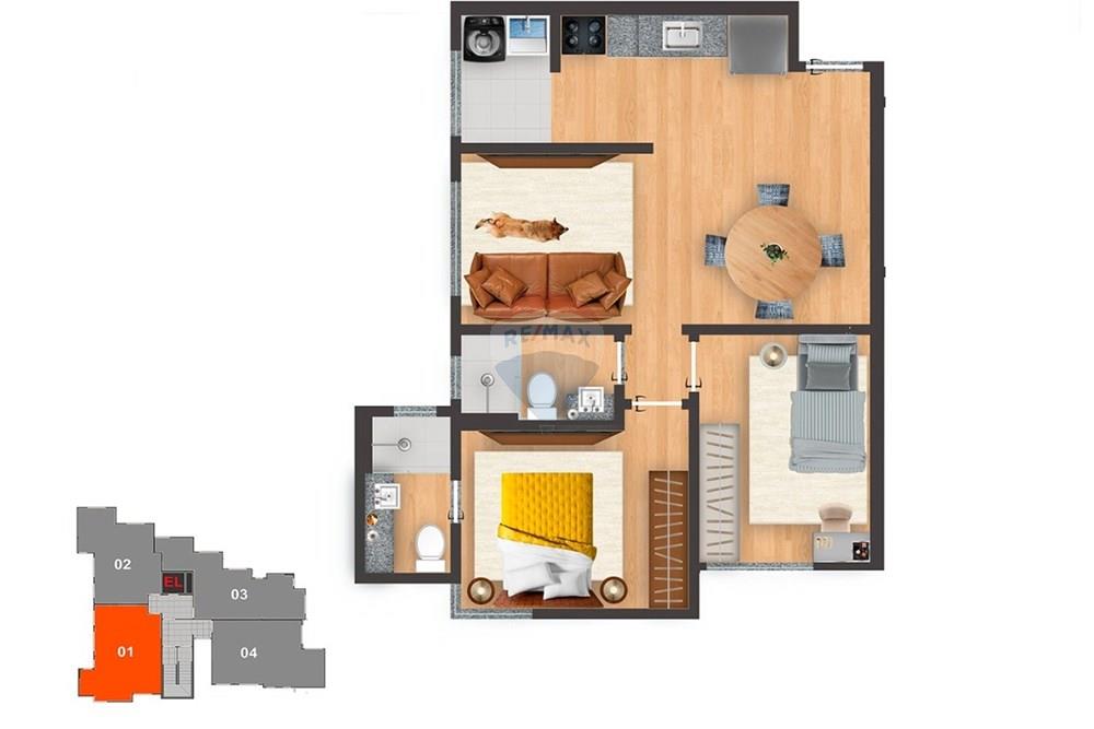 Apartamento - Venda - Sabará , Minas Gerais - planta suite.jpeg - 870751020-3