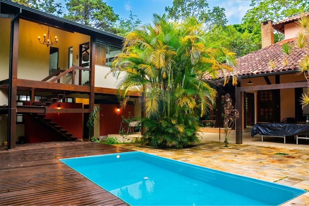 Casa de Condomínio - Venda - Brumadinho , Minas Gerais - Piscina com fachada.jpg - 870421080-11