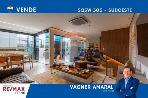 Venda-Cobertura-SQSW 305 , .  - Sudoeste , Brasília , Distrito Federal , 70673429-880241011-268