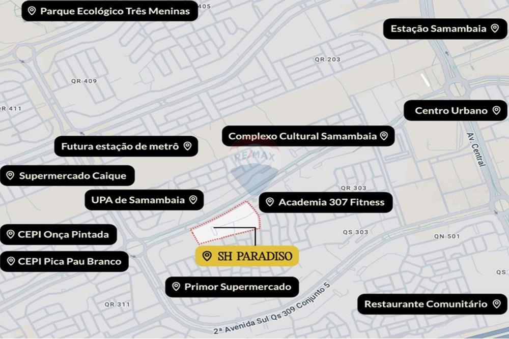 Apartamento - Venda - Samambaia , Distrito Federal - LOCALIZAÇÃO SH PARADISO.jpg - 880391076-6