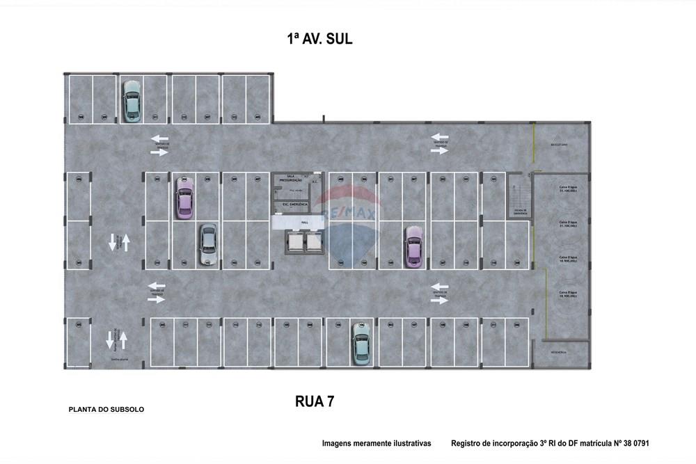 Apartamento - Venda - Samambaia , Distrito Federal - 7 - PLANTA_SUBSOLO.jpg - 880391001-164