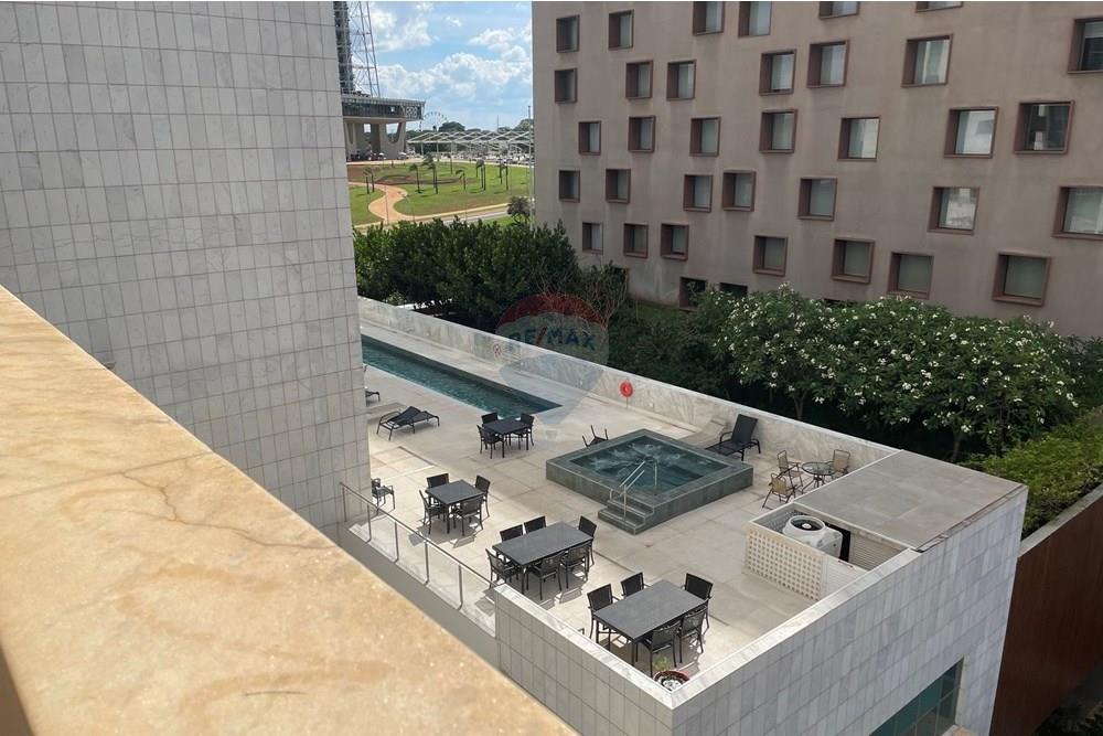 Apart Hotel/ Flat - Venda - Brasília , Distrito Federal - varanda1_flat_mercure.jpeg - 880331069-4