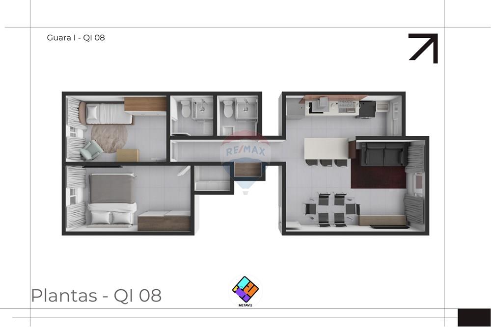 Apartamento - Venda - Guara , Distrito Federal - Acácia - QI 08 Plantas.jpg - 880251012-61