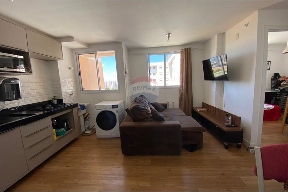 Apartamento - Venda - Samambaia , Distrito Federal - 4 - Sala e cozinha.jpg - 880201061-6