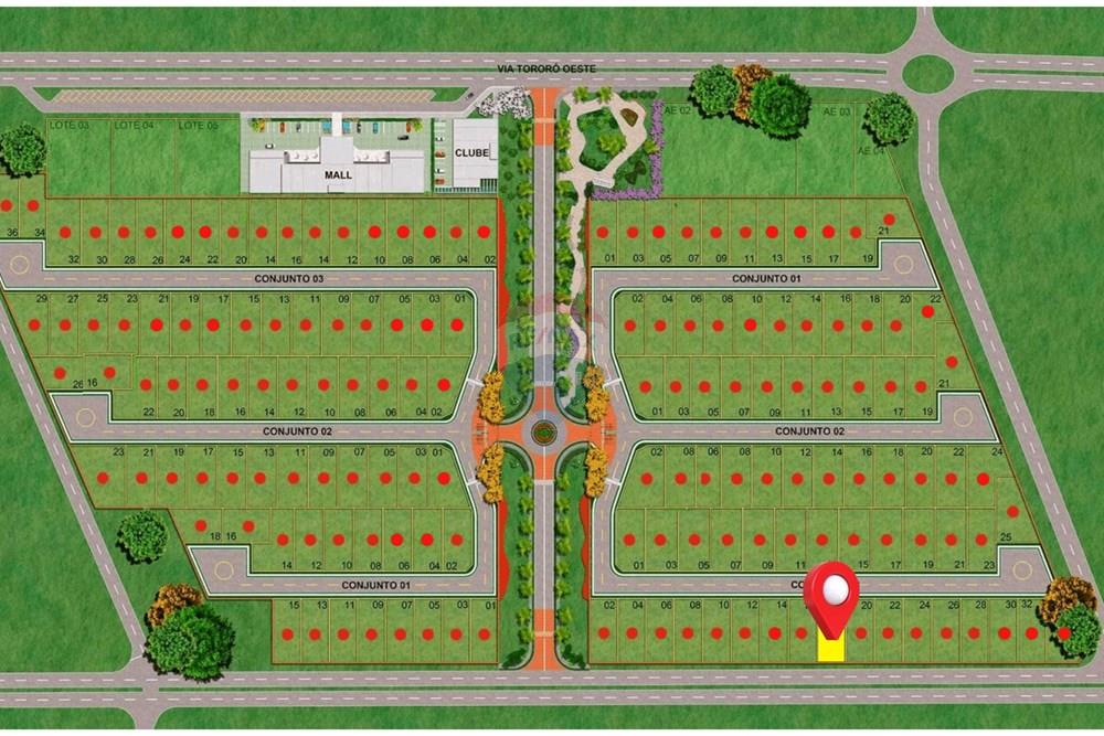 Terreno - Venda - Brasília , Distrito Federal - Lateral com metragem  (5).jpg - 880161011-64