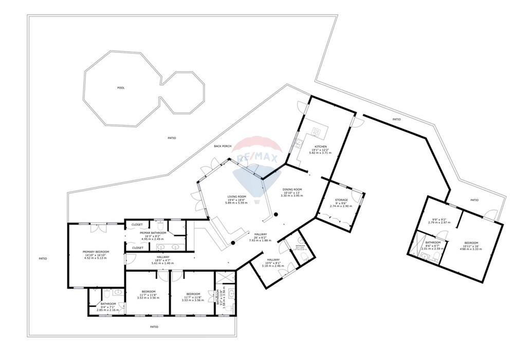Villa - For Sale - Sabadeco, Bonaire, Bonaire - Floorplan Crown Shores 10 - Matterport.jpg - 900171001-832