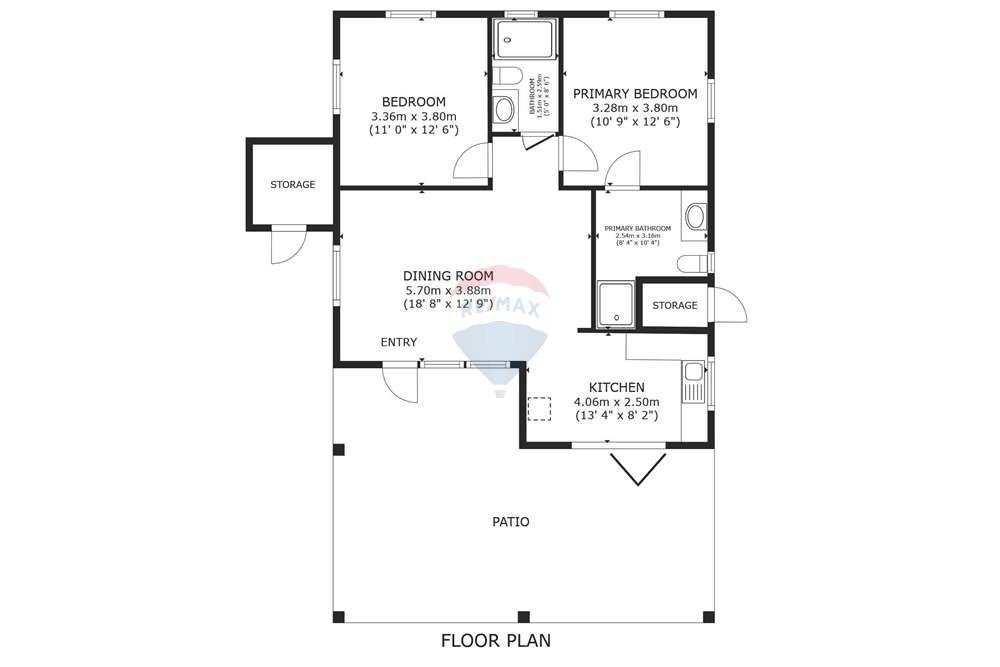 Villa - For Sale - Belnem, Bonaire, Bonaire - Floorplan Windsock Villa 22.jpg - 900171015-36