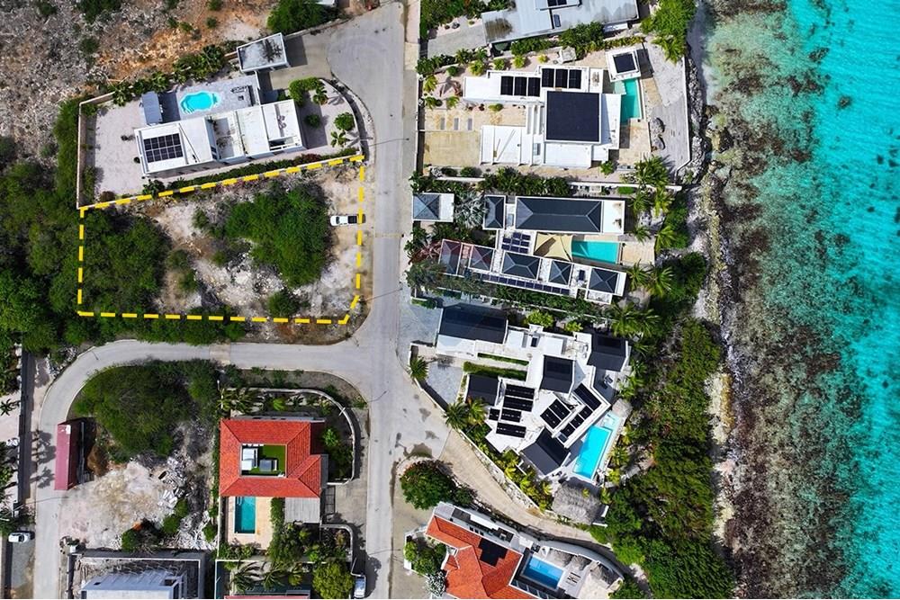 Land - For Sale - Sabadeco, Bonaire, Bonaire - 004 drone c (with outline).jpg - 900171011-91