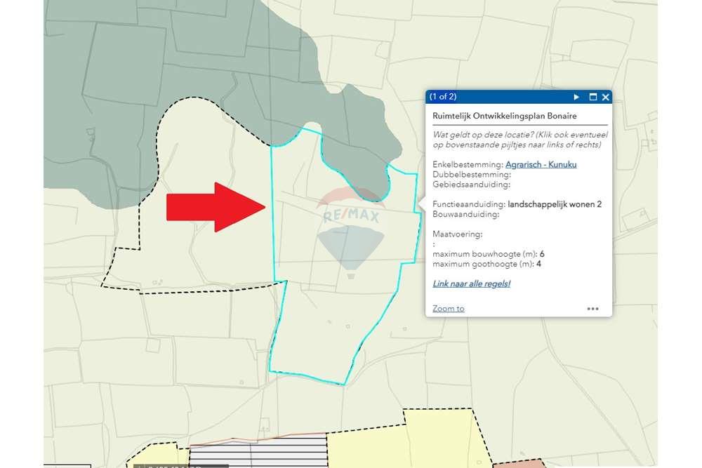 Land - For Sale - Kunuku Area, Bonaire, Bonaire - DROB Map new with mark.jpg - 900171001-829