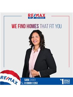 Sara Saber - RE/MAX RE Advisor - ريـ/ـماكس ري ادفيزر