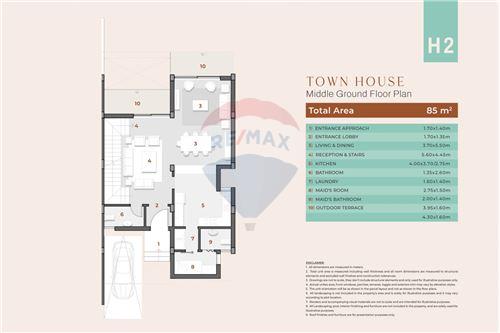 Town house 200m in Jezzine villas in Alex West Compound
<BR>