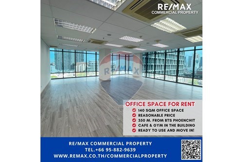 For Rent/Lease-Office Space-Pathum Wan, Bangkok-920271003-852