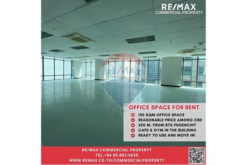 For Rent/Lease-Office Space-Pathum Wan, Bangkok-920271003-857