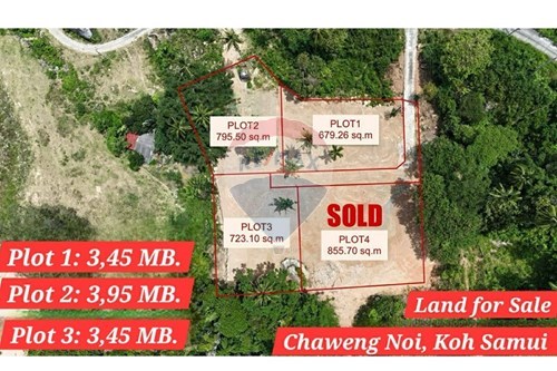 ขาย-ที่ดินสำหรับอยู่อาศัย-Chaweng Noi  -  เกาะสมุย, สุราษฎร์ธานี, ใต้, 84320-920121018-301