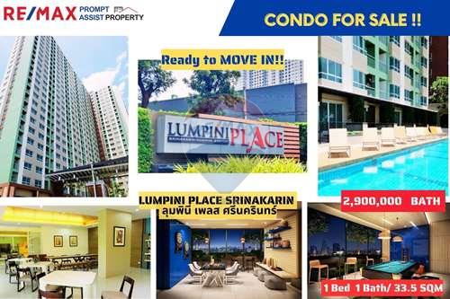 For Sale-Condo/Apartment-Lumpini Place Srinakarin - Huamak Station  -  Suan Luang, Bangkok-920441010-10
