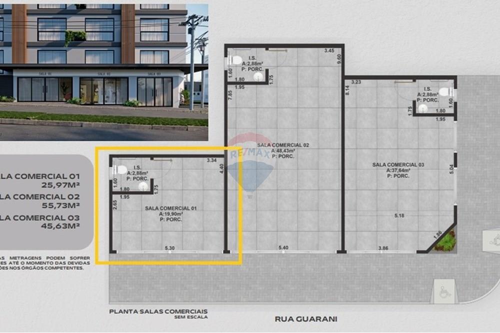 Cj. Comercial/ Sala - Venda - Toledo , Paraná - fachada 3.jpg - 960131018-149