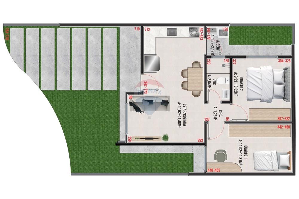 Casa de Condomínio - Venda - Foz do Iguaçu , Paraná - planta_dois.jpg - 960181063-3